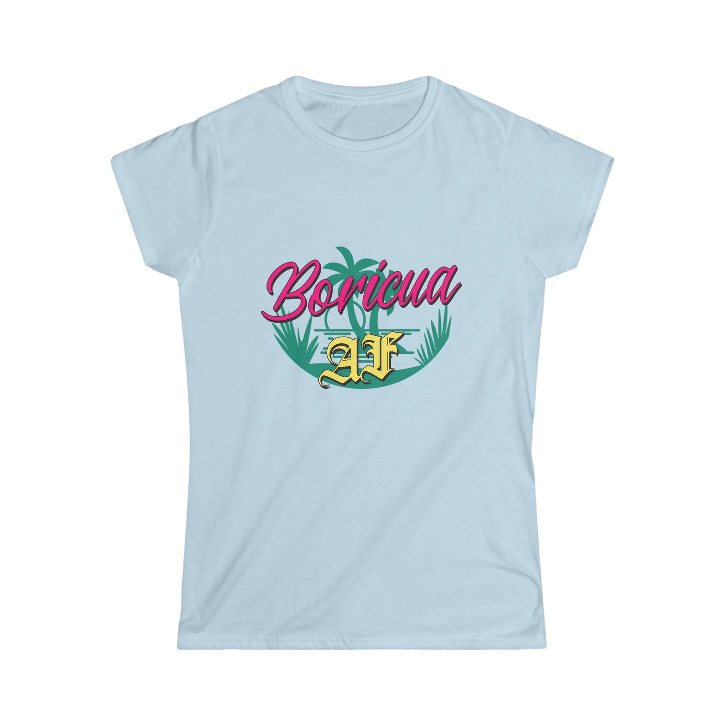 Boricua AF Women's Softstyle Tee