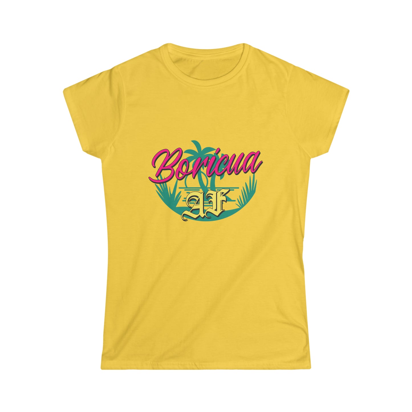 Boricua AF Women's Softstyle Tee