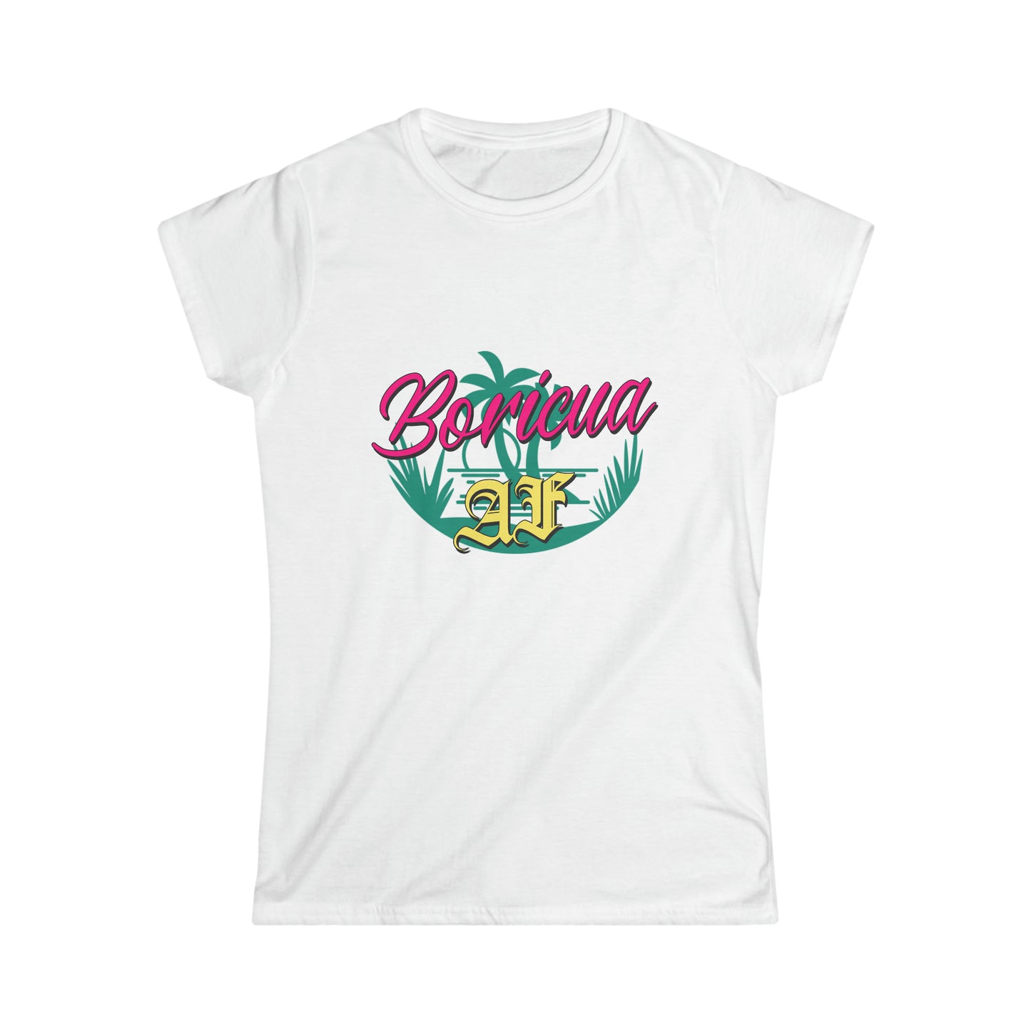 Boricua AF Women's Softstyle Tee