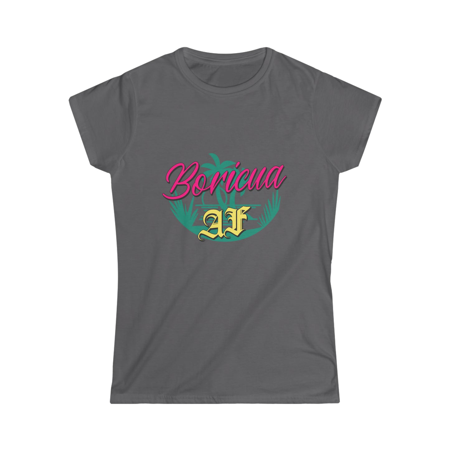 Boricua AF Women's Softstyle Tee