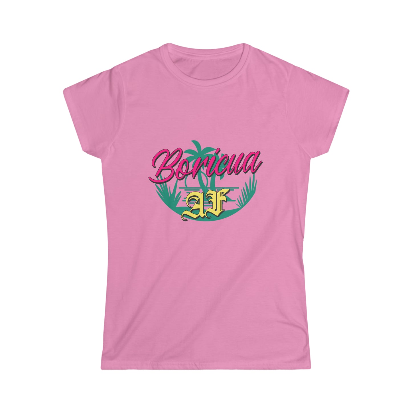 Boricua AF Women's Softstyle Tee