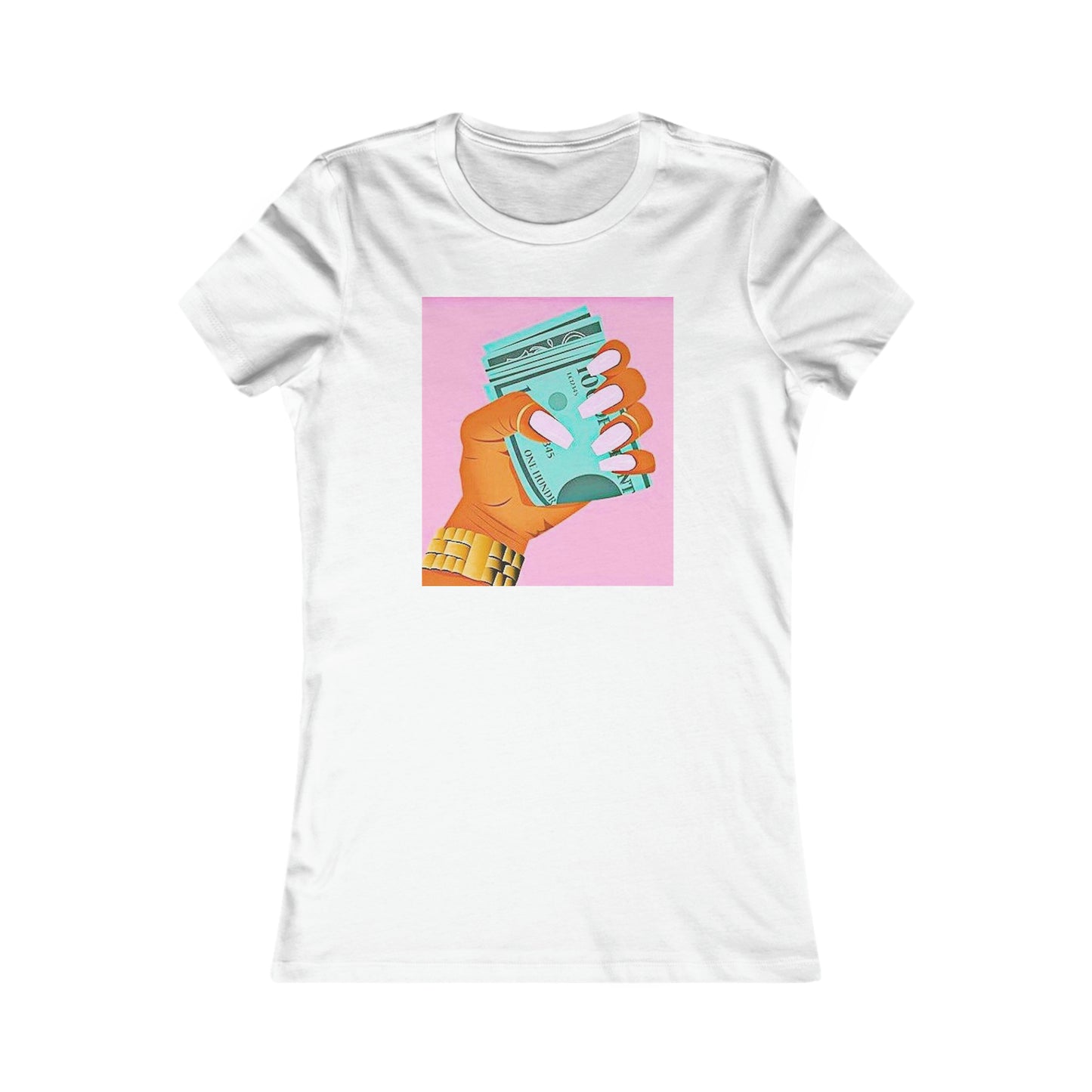 Pink Money Moves Tee