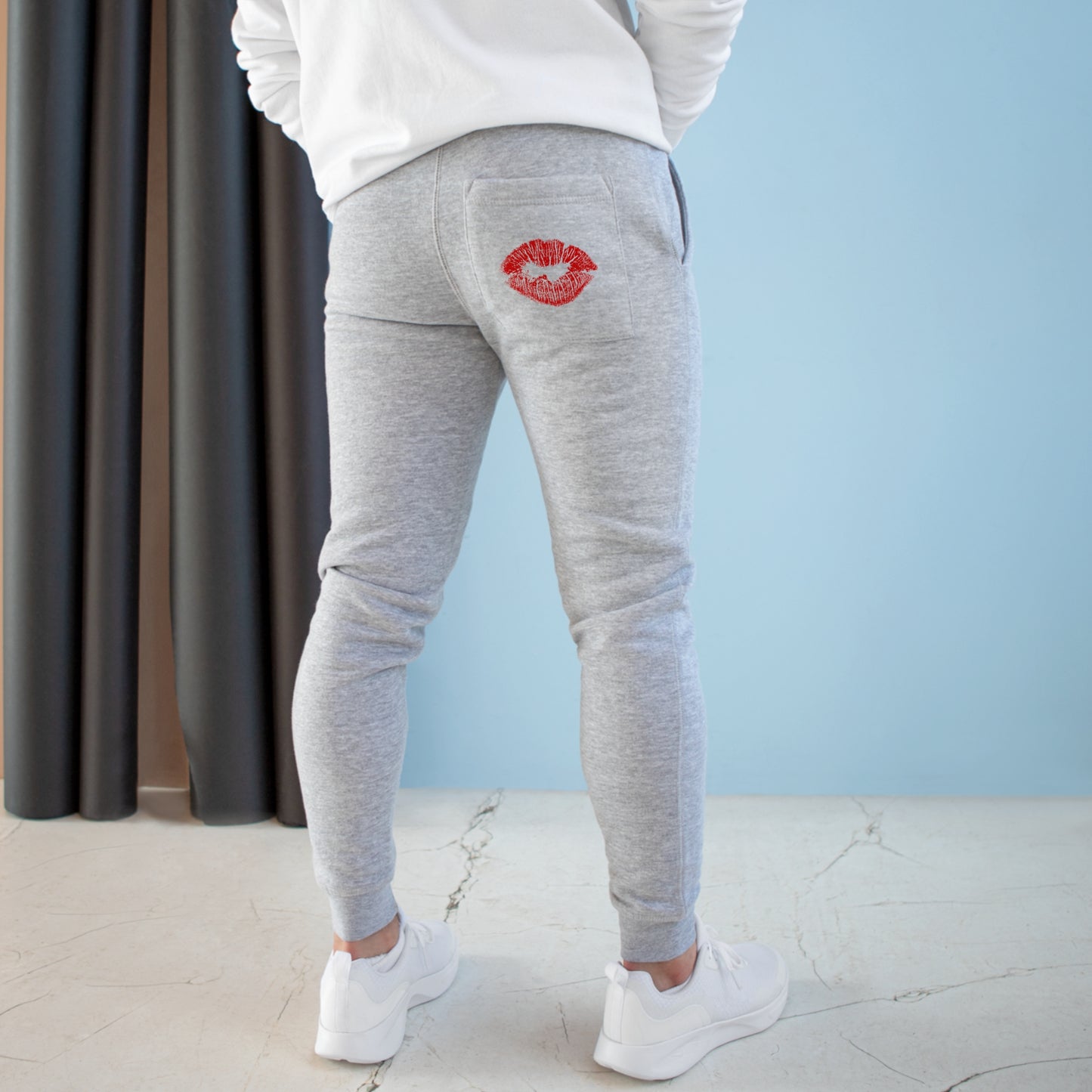 Kiss My Ass Unisex Fleece Joggers