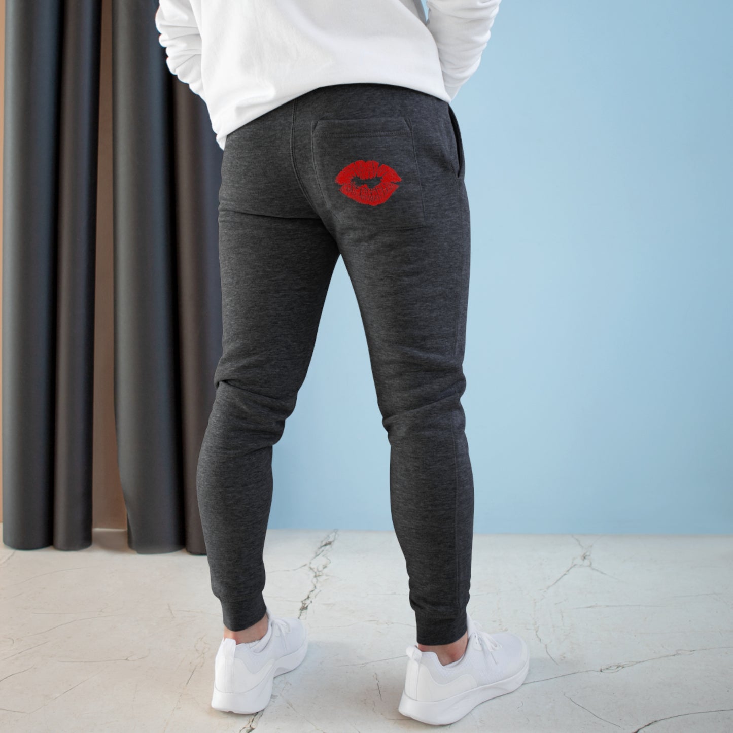 Kiss My Ass Unisex Fleece Joggers