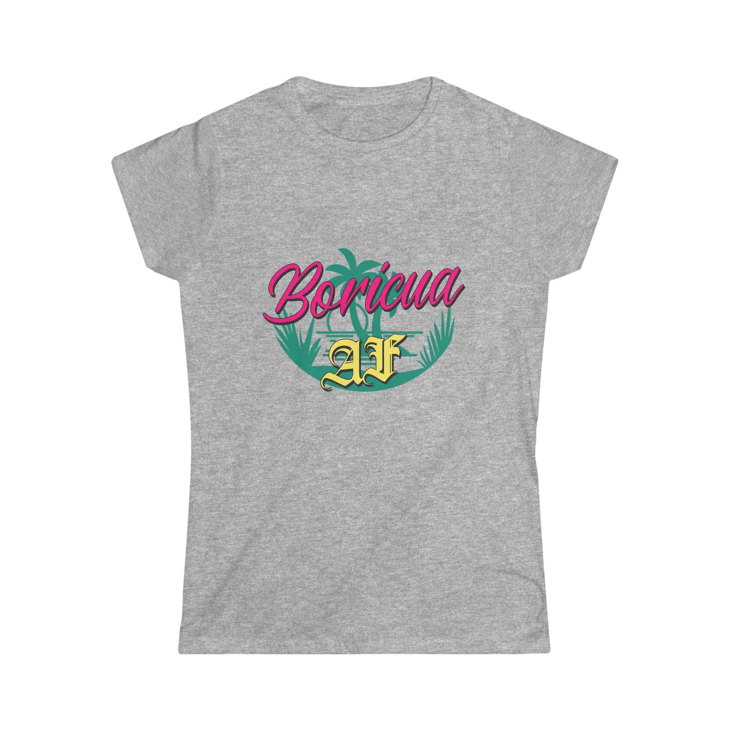 Boricua AF Women's Softstyle Tee