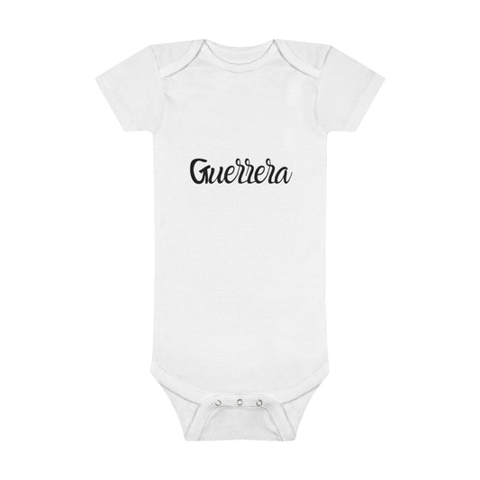 Guerrera Onesie® Organic Baby Bodysuit