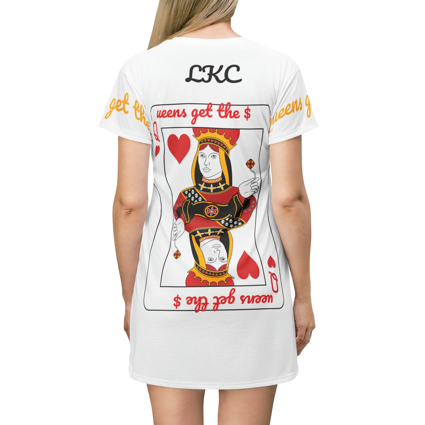 Queens Get the Money T-Shirt Dress