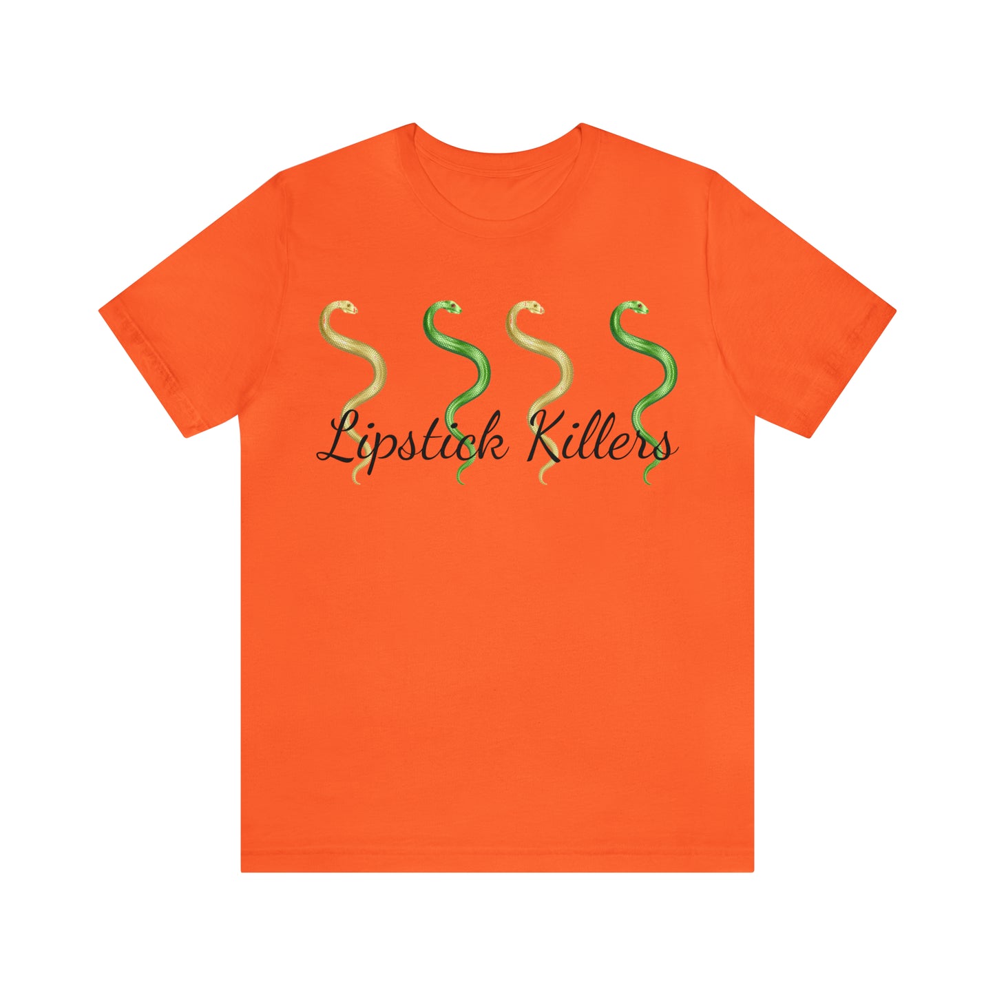 Unisex Snakes Short Sleeve Tee