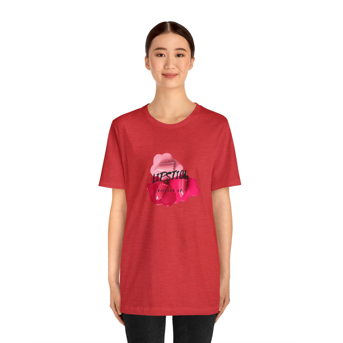 Melted Lipstick Unisex Jersey Tee