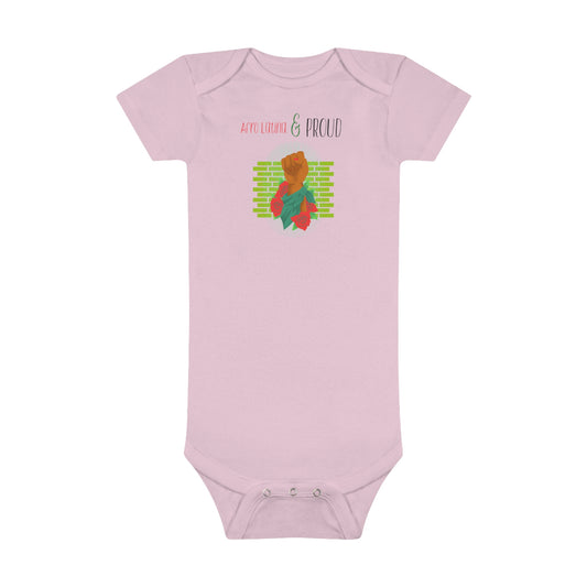 Afro Latina Baby Short Sleeve Onesie®