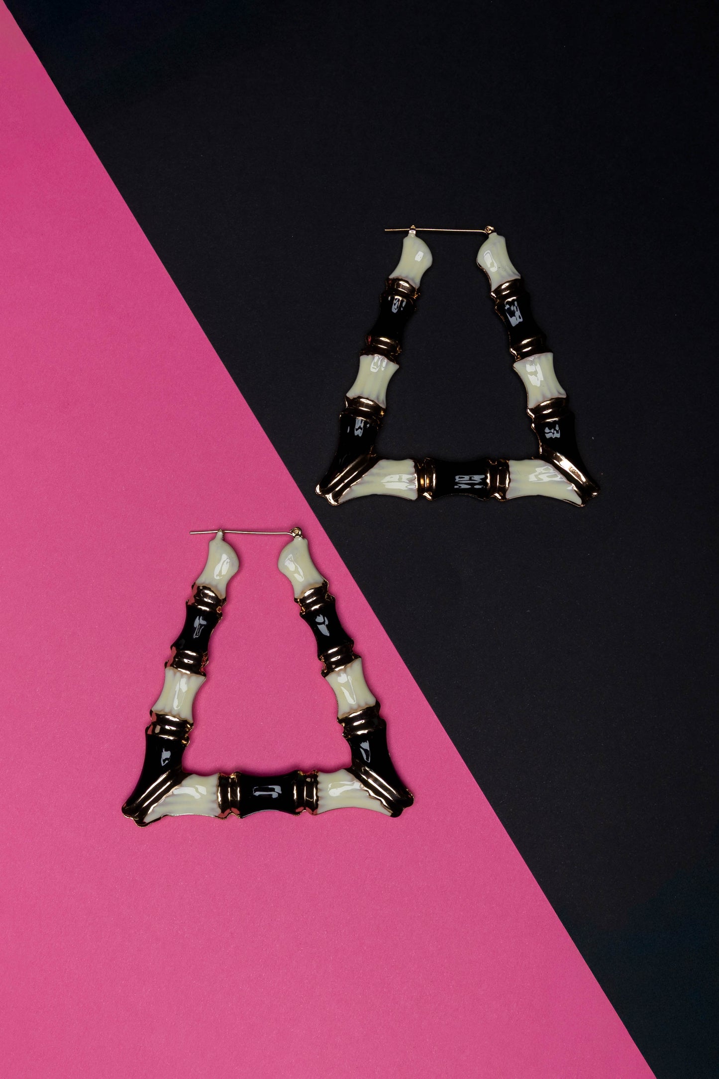 Trapezoid Bamboo Hoops