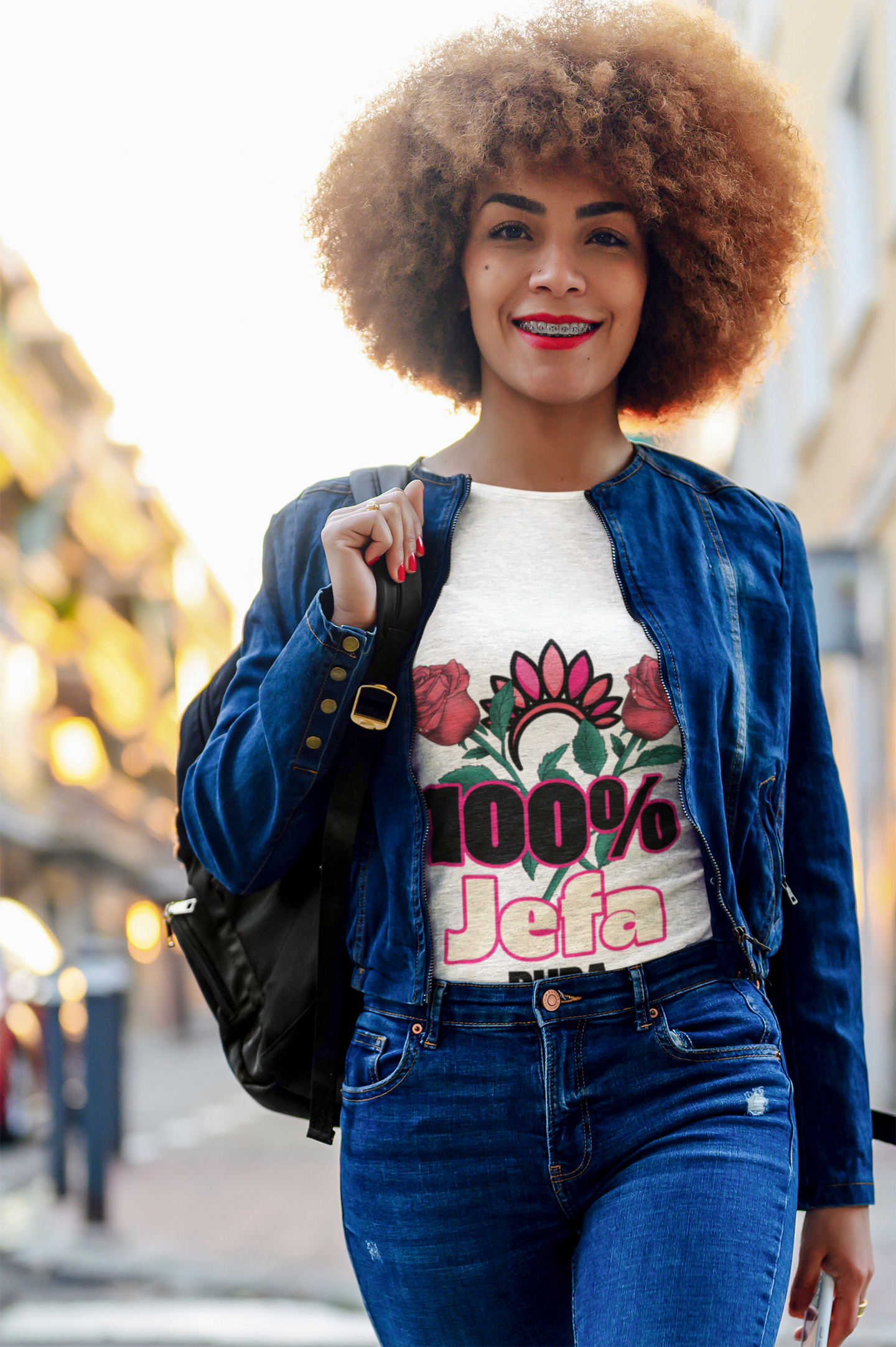 Women's 100% Jefa Softstyle Tee