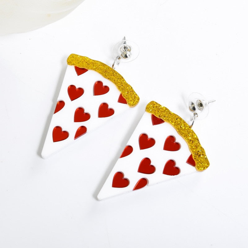 Fruit Mixed Food Acrylic Earrings