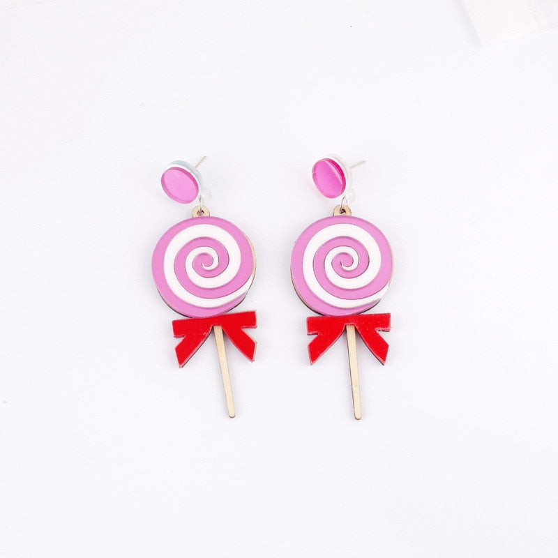 Fruit Mixed Food Acrylic Earrings