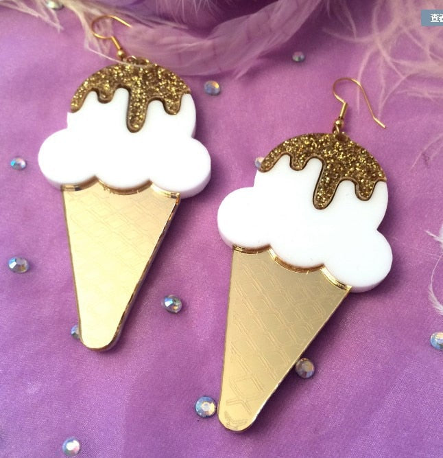 Fruit Mixed Food Acrylic Earrings