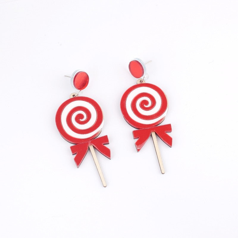 Fruit Mixed Food Acrylic Earrings