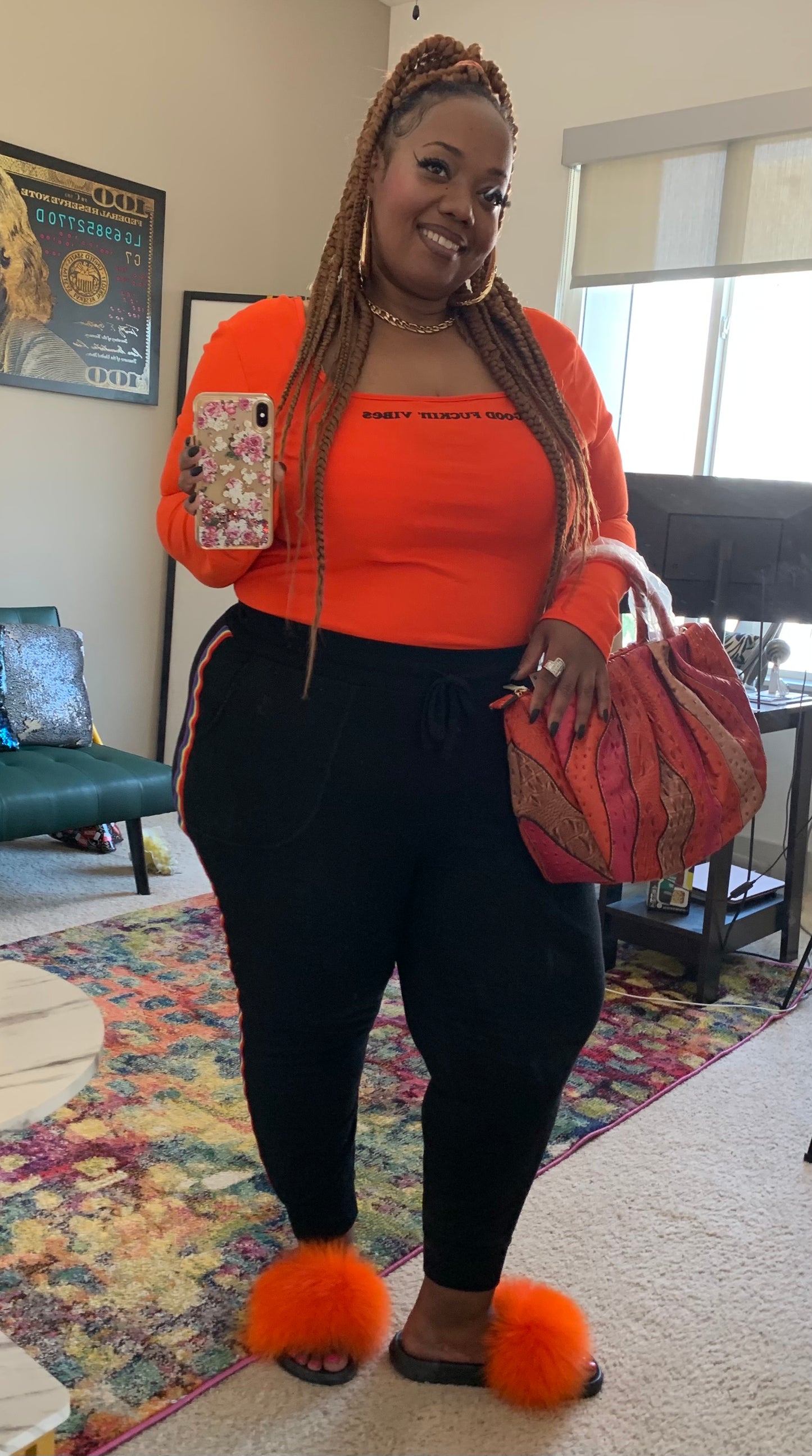 Vegan Leather Tote Bag