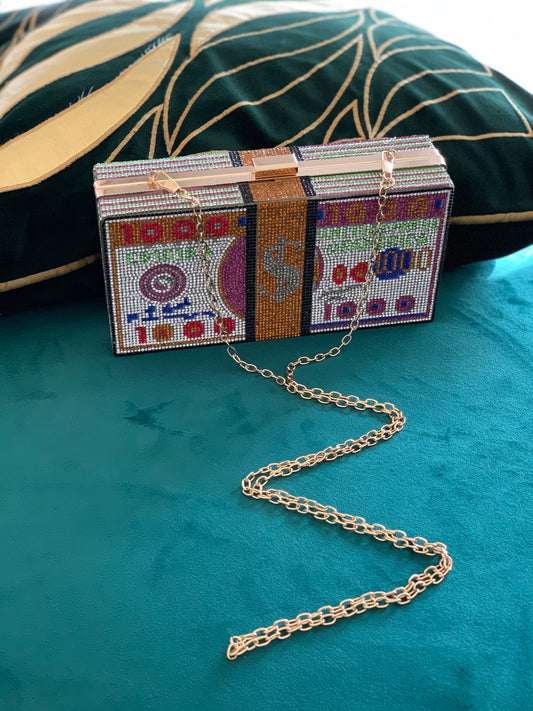 Foreign Stacks Clutch