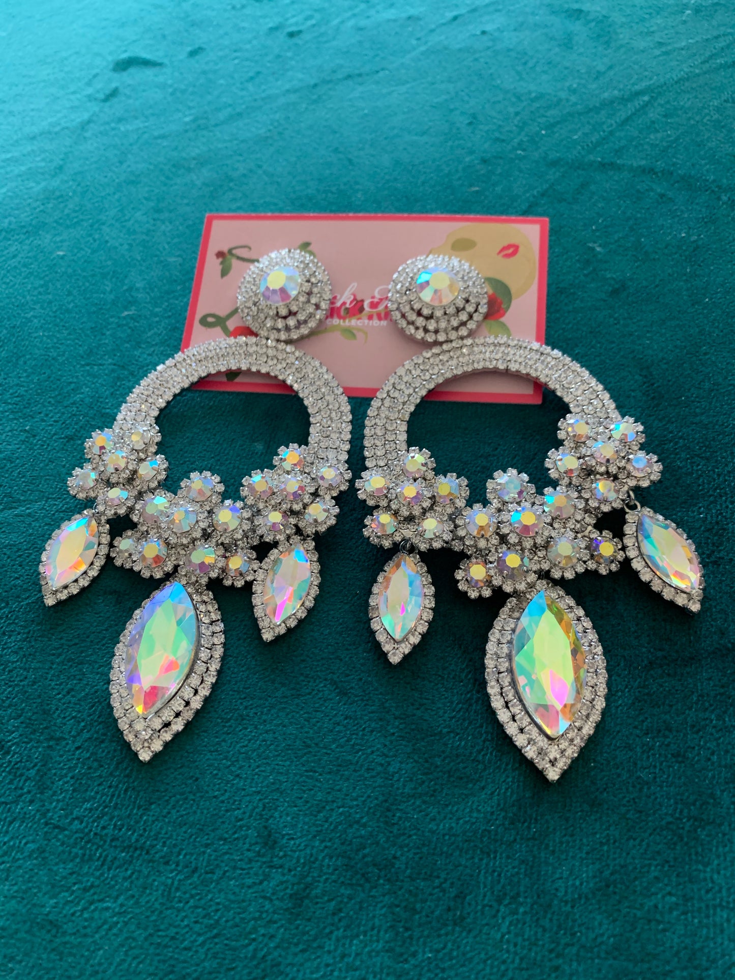 Triple Glam Earrings