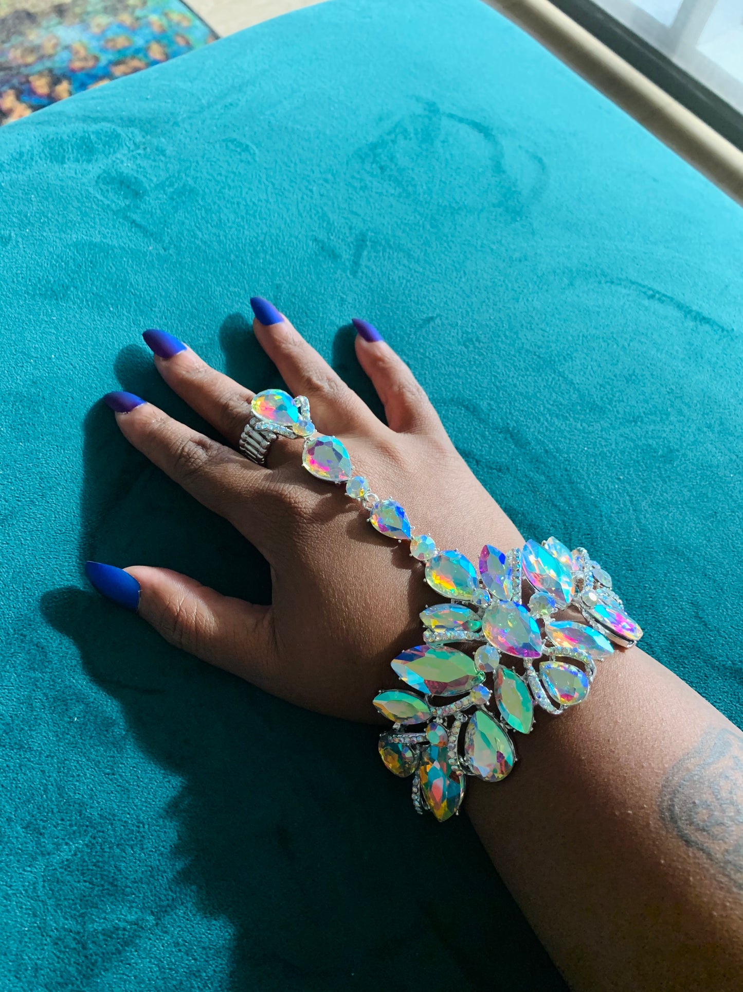 Crazy Drip 💧Crystals Chain Bracelet