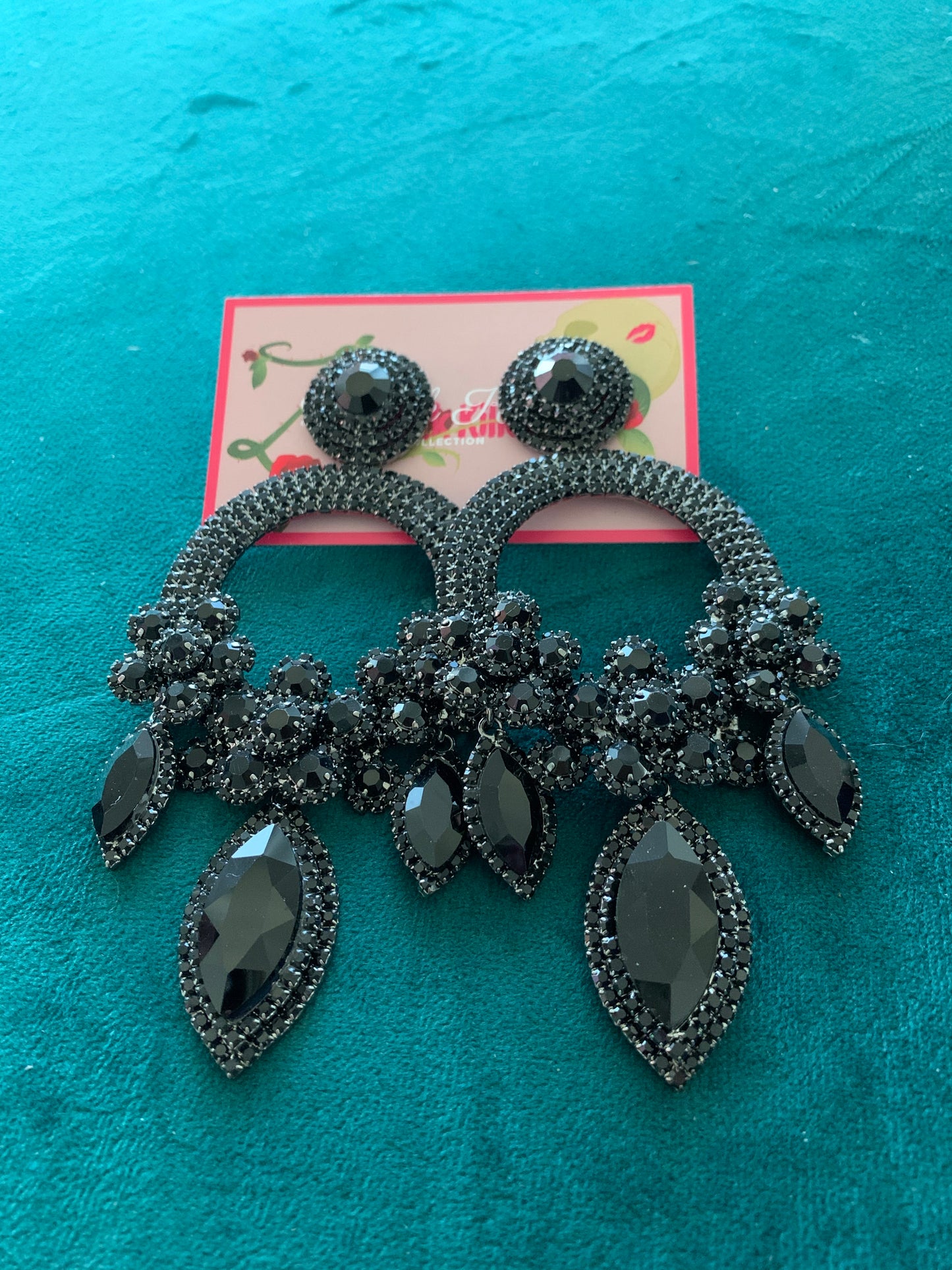 Triple Glam Earrings