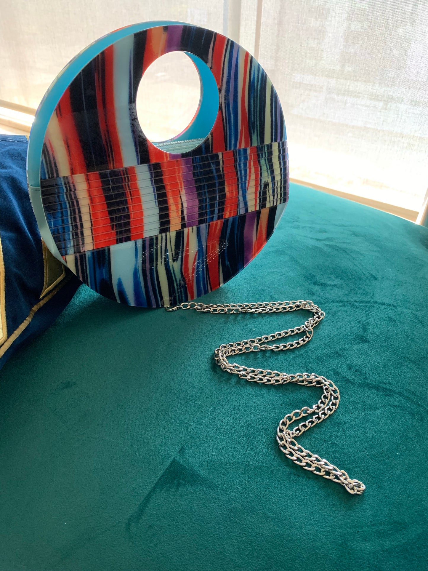 Light Stripe Blues ⭕️ Clutch