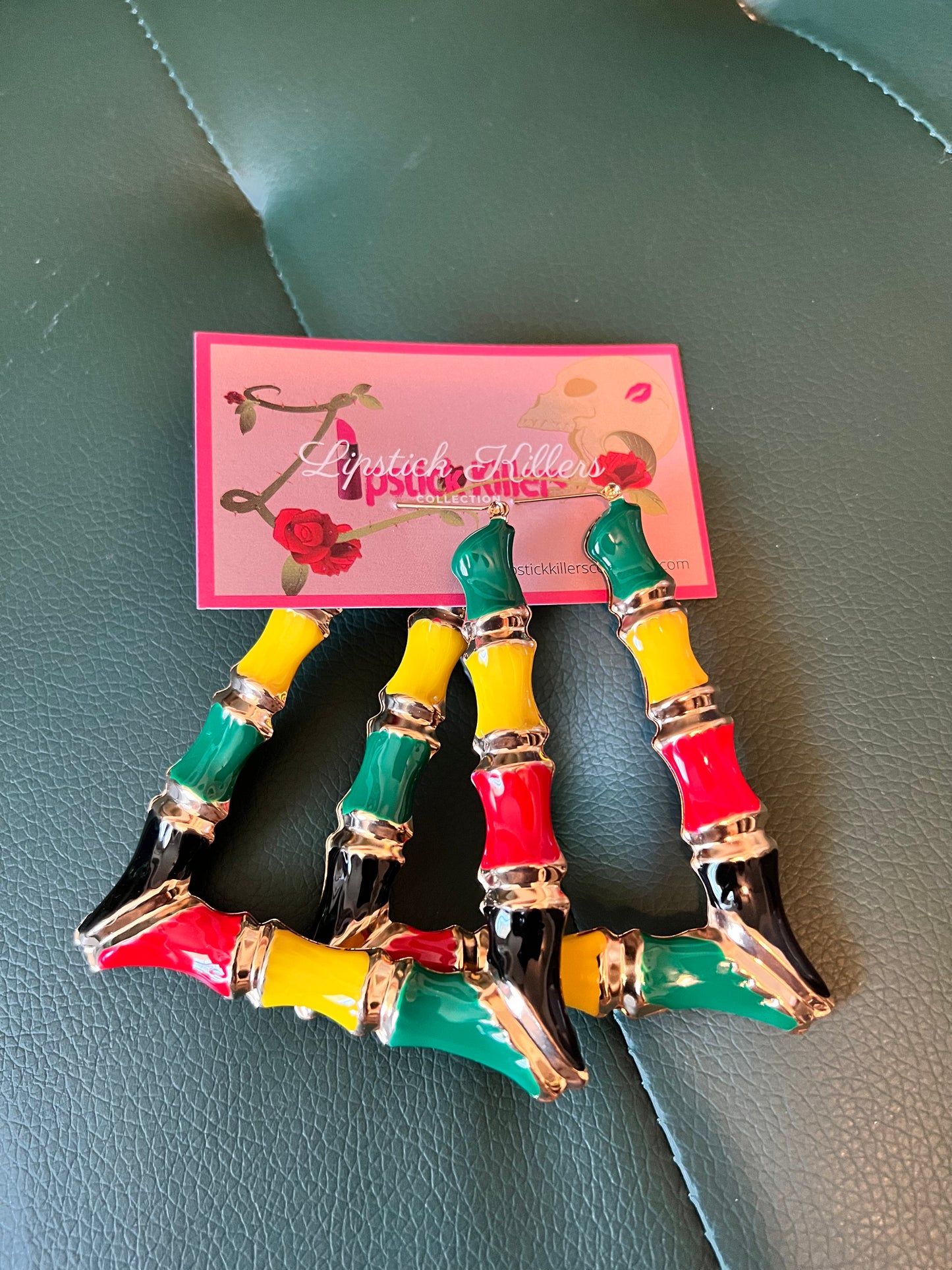 Trapezoid Bamboo Hoops