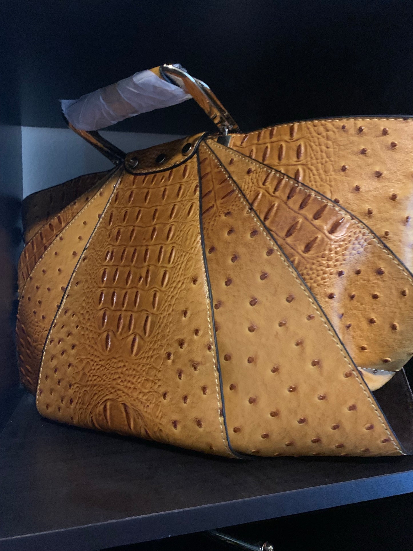 Vegan Leather Tote Bag