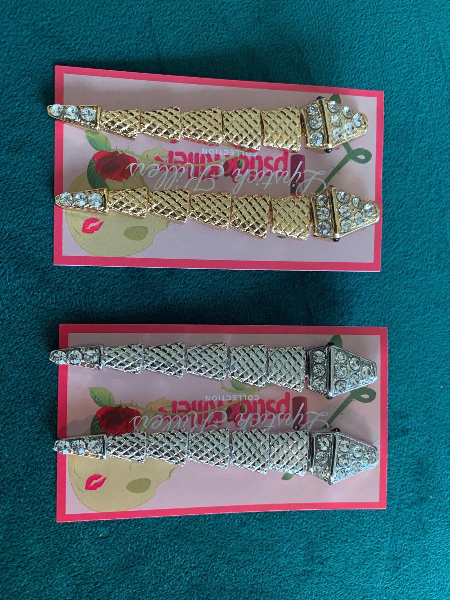 Dangling Snake Earrings