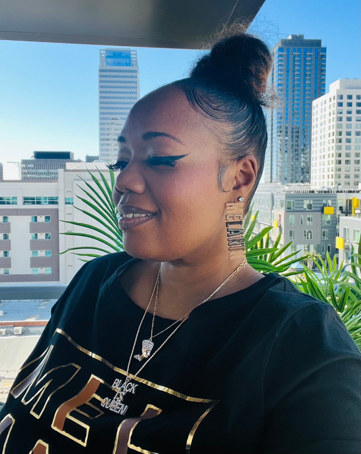 Melanin Poppin’ Earrings