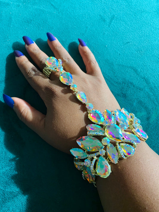 Crazy Drip 💧Crystals Chain Bracelet