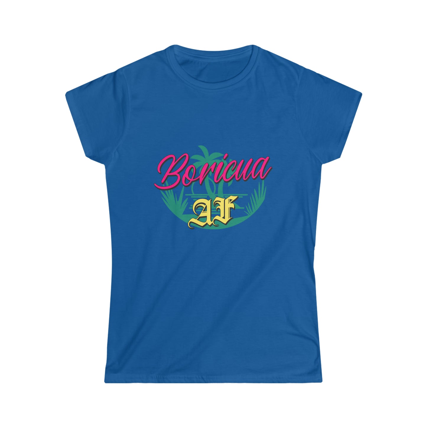 Boricua AF Women's Softstyle Tee