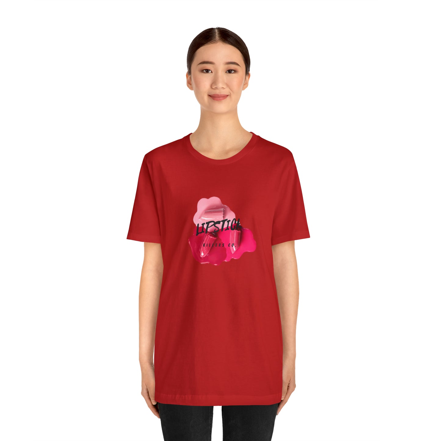 Melted Lipstick Unisex Jersey Tee