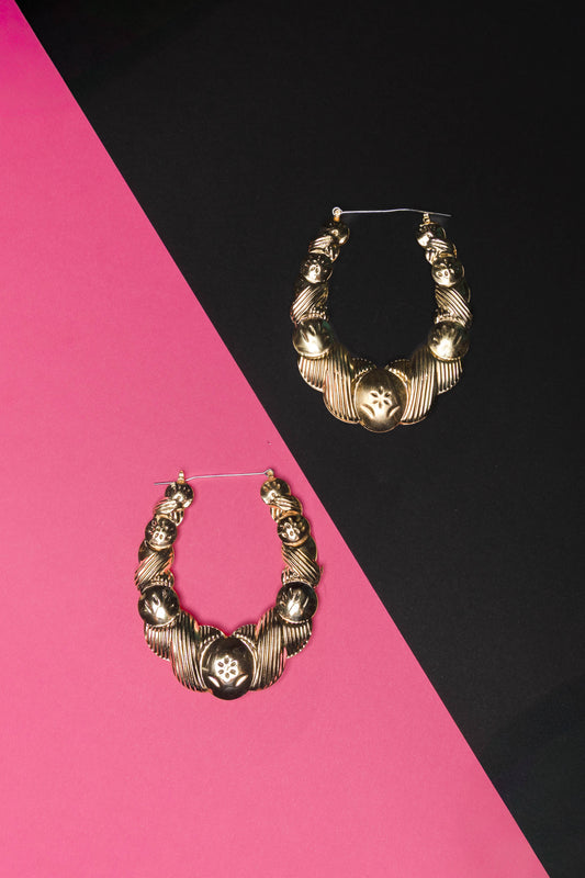 Gold Star Hypoallergenic Teardop Earrings