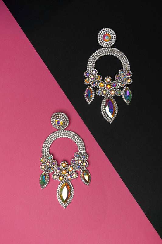 Triple Glam Earrings