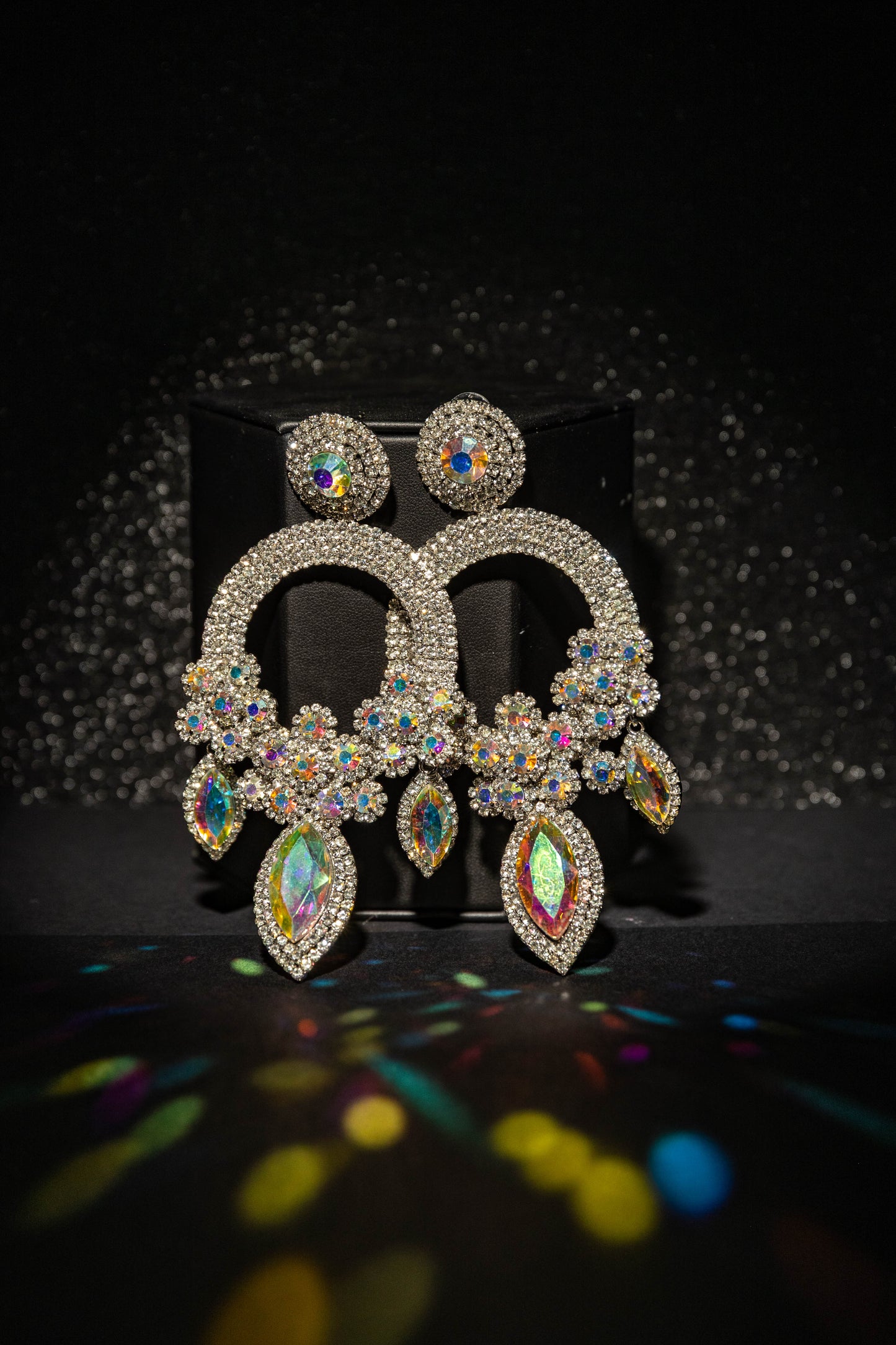 Triple Glam Earrings