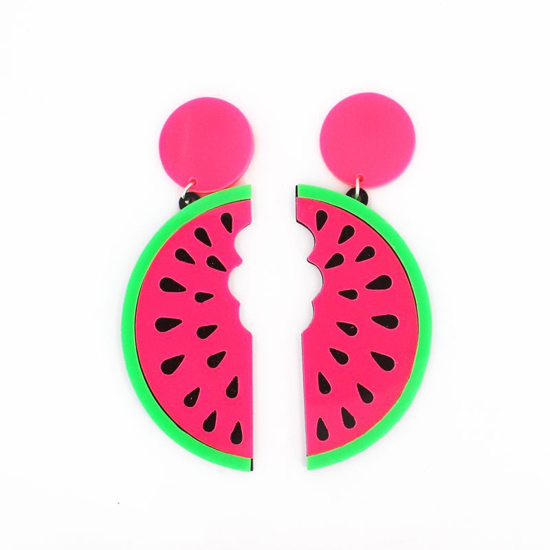 Fruit Mixed Food Acrylic Earrings