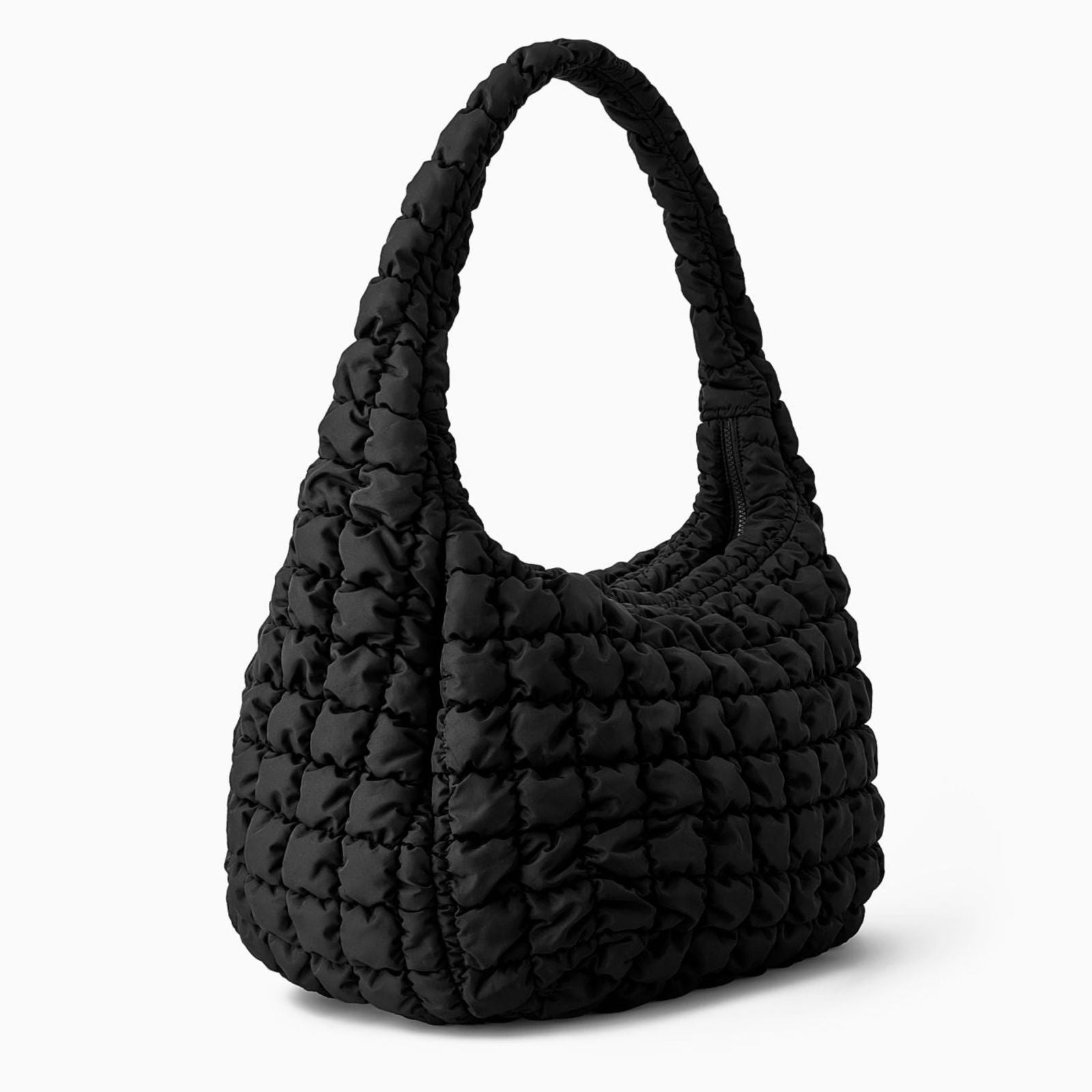 Crossbody Quilted Black Bag for Women