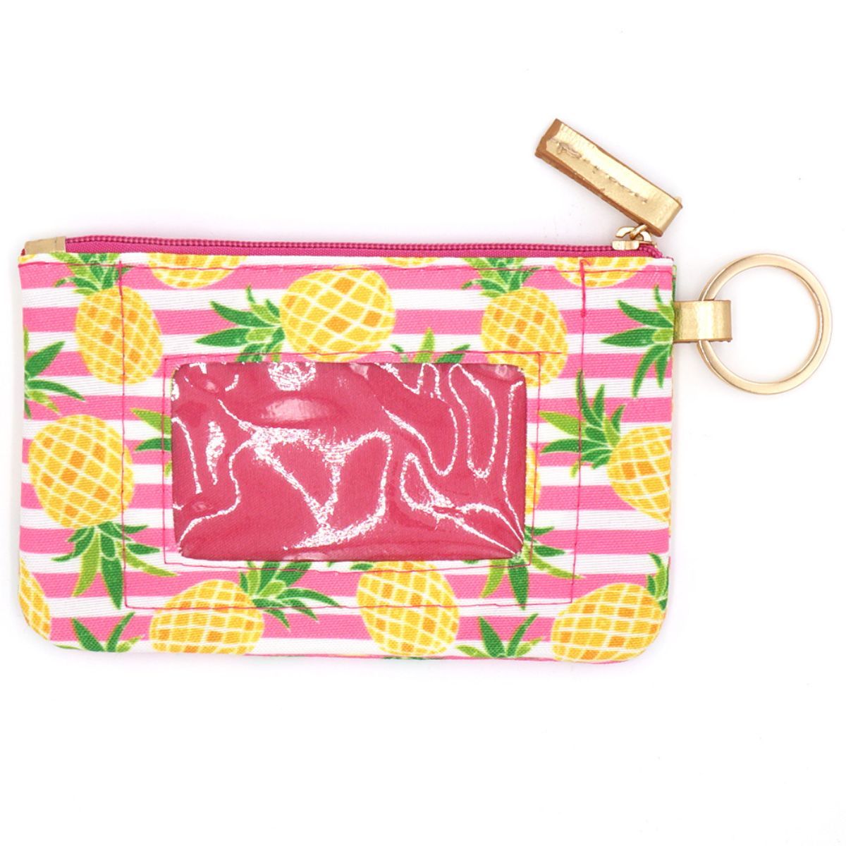 Pink Pineapple ID Wallet